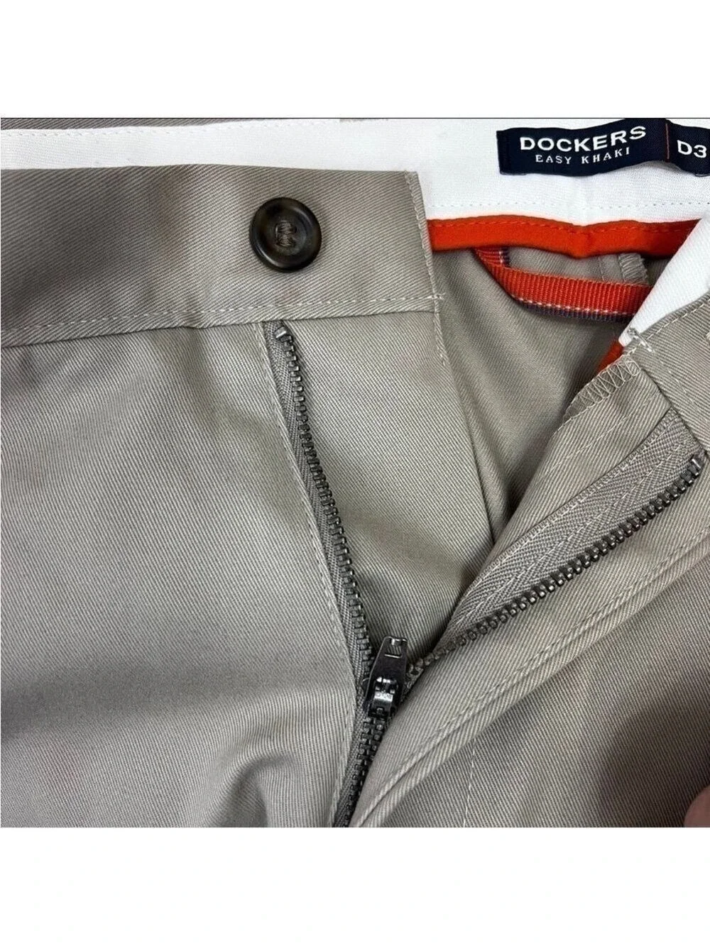Dockers Men Easy Khaki Lightweight Straight Fit Pants 34 x 30